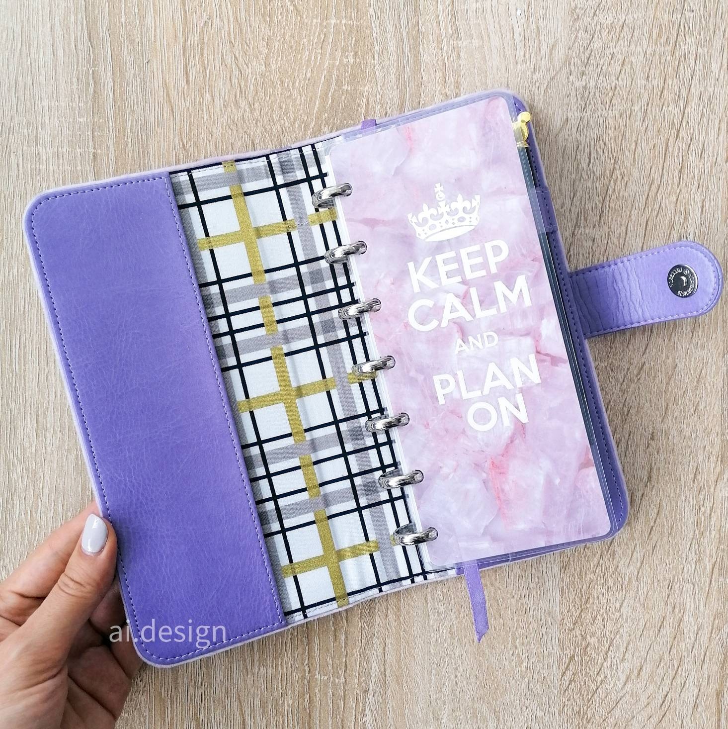 The Skinny Mini Happy Planner Cover Fluffy Happy Planner Hard Etsy