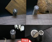 Custom Metal Design Stamp Custom Metal logo brand Stamping blank Custom gift Hard metal brand Jewelry Stamping Press stamp Stamping supplies
