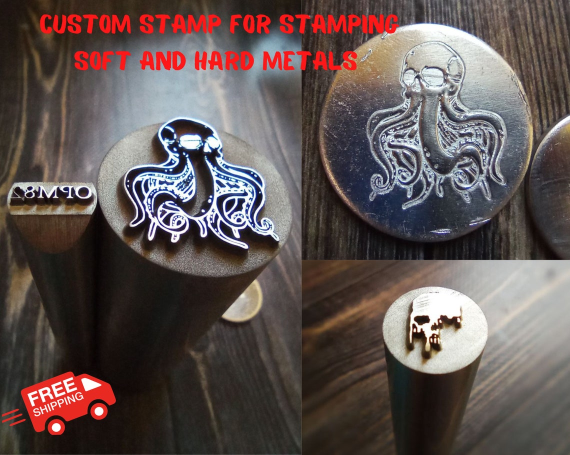 Customized Metal Stamp Press stamp Jewelry Stamping Custom Etsy