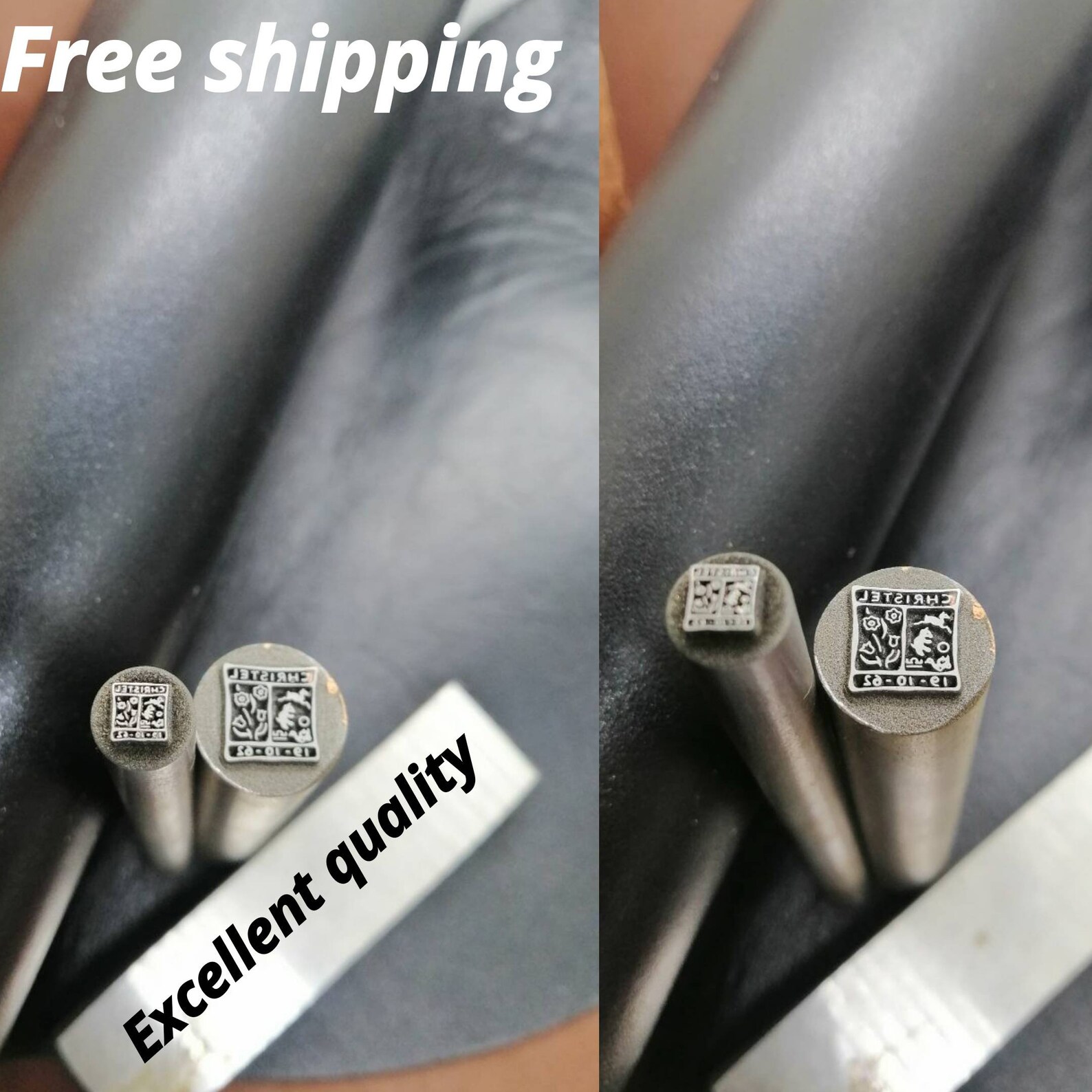 Custom Hard Metal Stamp Press stamp Impressart Punch stamp Etsy