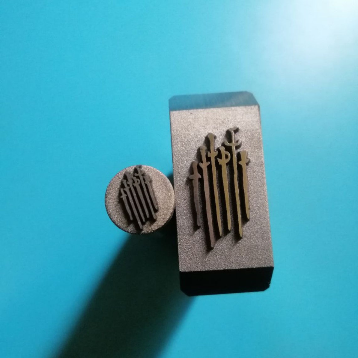 Custom Blacksmith Touchmark Hot Stamping on Knives Custom Die Etsy