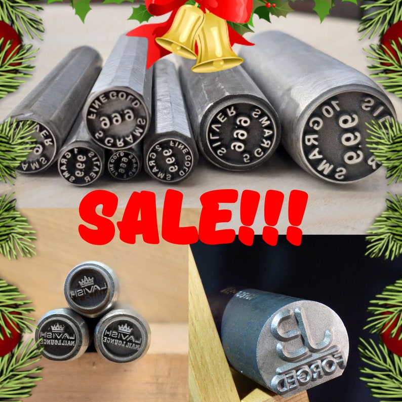 Custom Metal Design Stamp/Custom Metal logo brand/Stamping Etsy