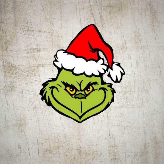 Download Grinch Face Svg Grinch Santa Svg Png Christmas Grinch Face Etsy