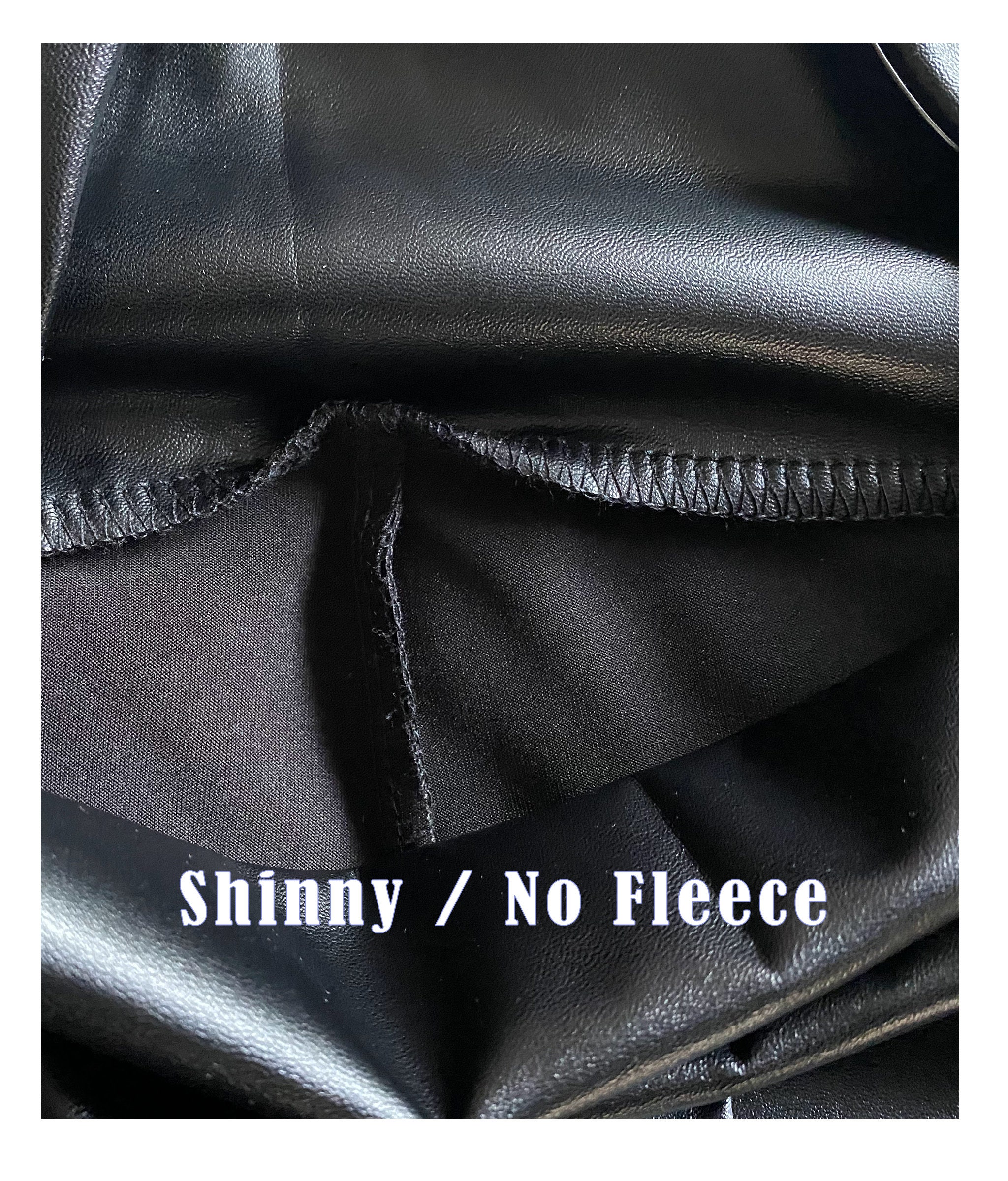 Buy Women Black PU Leather Pants Faux Leather Leggings High