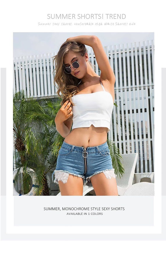 Custom Denim Shorts For Women | Vintage Jean Shorts