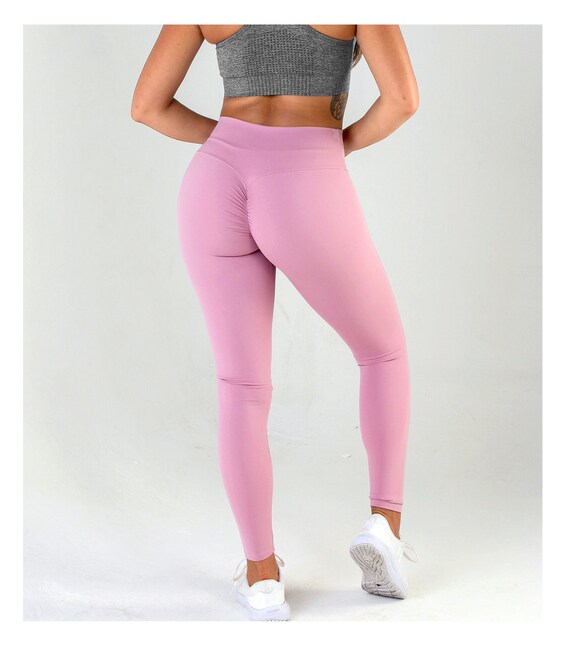 PINK Adjustable Waist Ruched Leggings