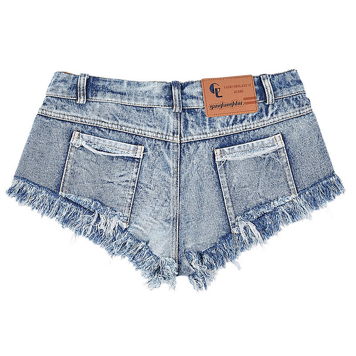 Denim Booty Shorts Women Ripped Mini Shorts Ladies Beach Etsy