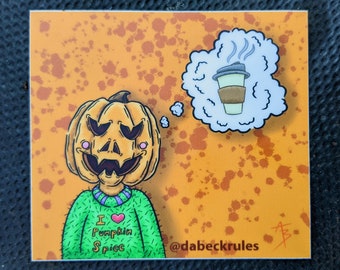 The Pumpkin Spice Monster