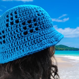 Crochet Easy Bucket Hat Easy Crochet Pattern Sun Hat PDF digital download