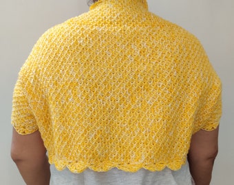 Crochet Pattern, Crochet honeycomb shrug pattern, Crochet Bolero Jacket, Tunisian crochet shrug, Instant downloadable PDF pattern