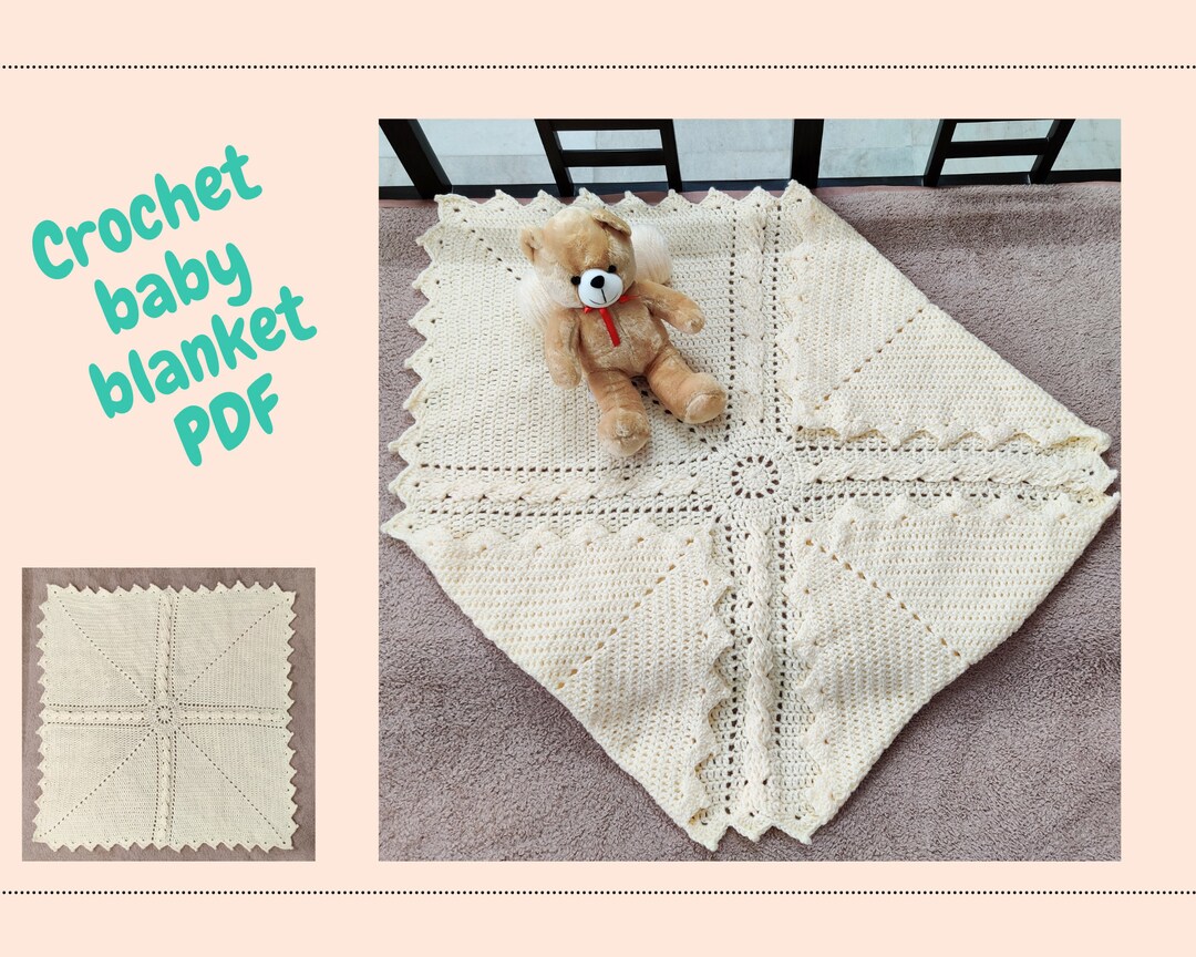 Crochet Cable Baby Blanket Pattern Easy Baby Blanket Pattern Zelay Baby