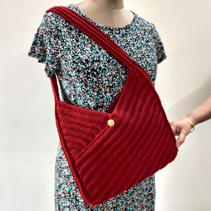 Crochet Bag Pattern-Crochet Handbag Pattern-Crochet Tote Bag-Boho Bag-Beach bag-Shoulder Bag-Market Bag-Purse-pattern for women PDF download