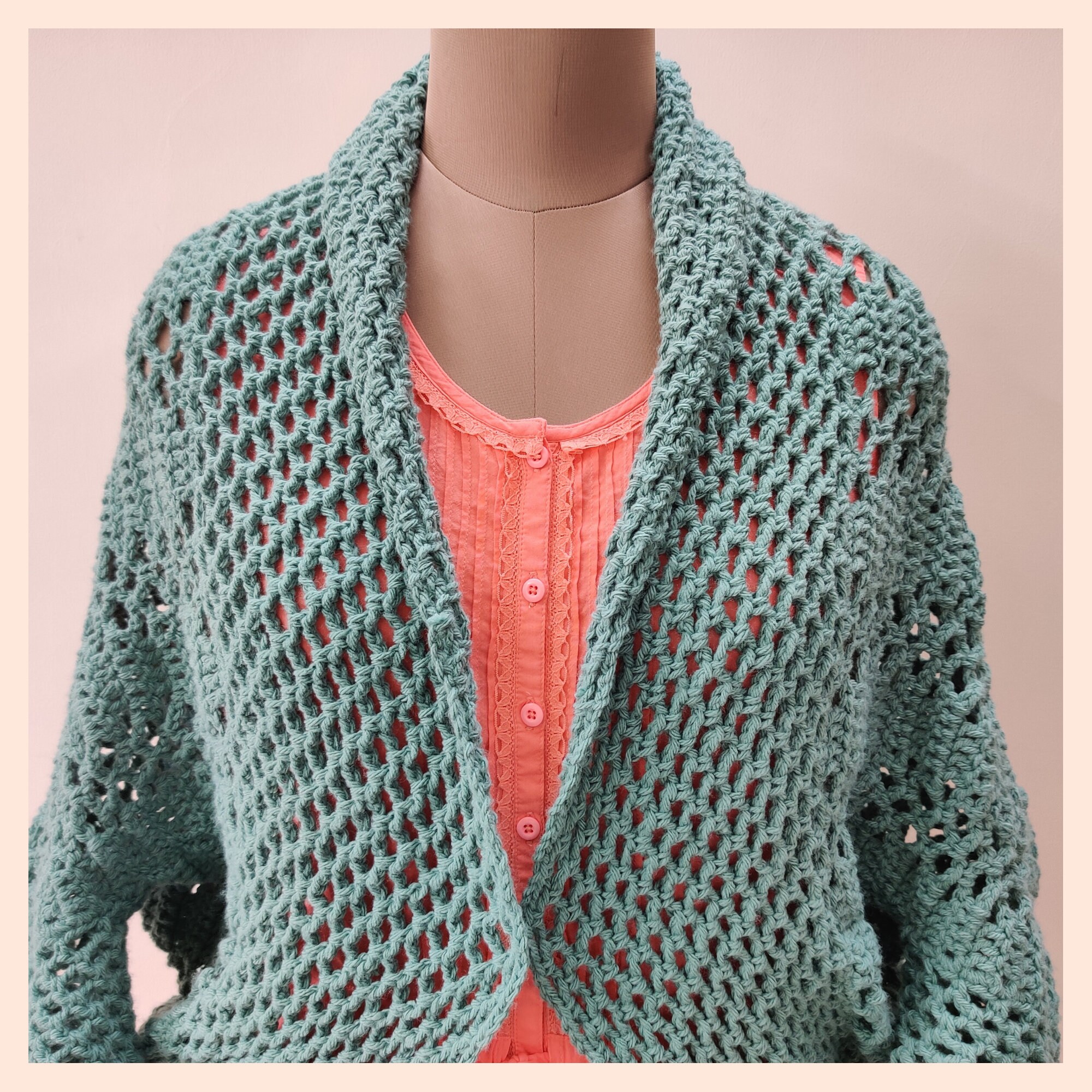 Easy Crochet Cocoon Cardiagn Pattern for Beginners Womens - Etsy India