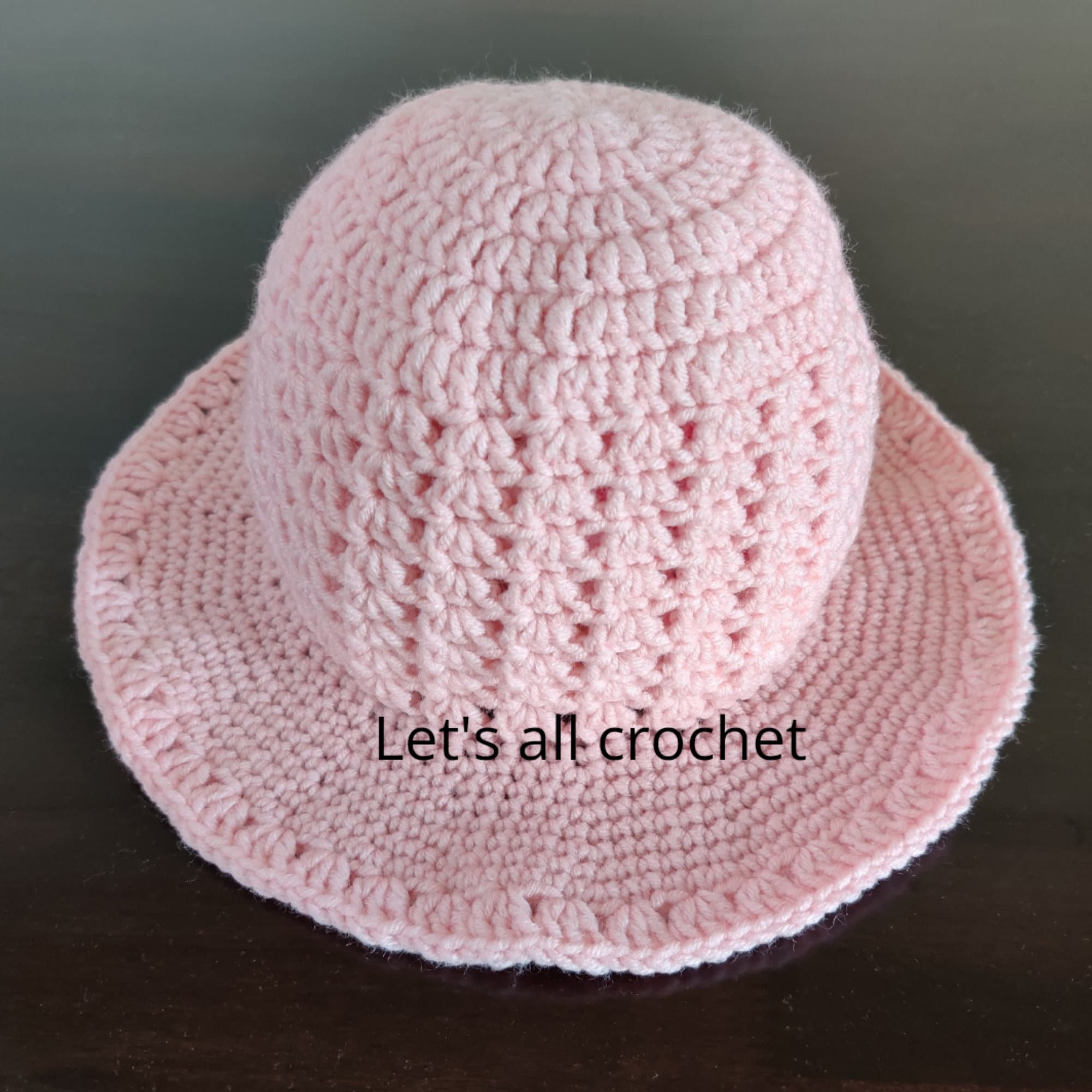 Crochet Easy Lacy Bucket Hat Easy Crochet Pattern for Sun Hat | Etsy