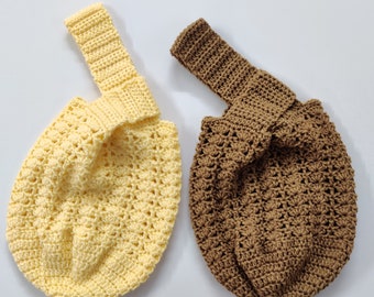 Crochet Japanese Knot Bag Pattern , Crochet Knot Bag Pattern , Crochet Tote Bag , Market Tote Pattern for Women PDF digital download