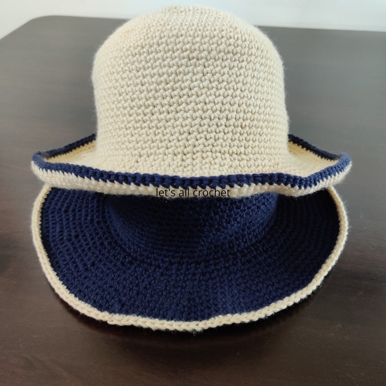 Crochet Bucket Hat Easy Crochet Bucket Hat Pattern PDF Etsy