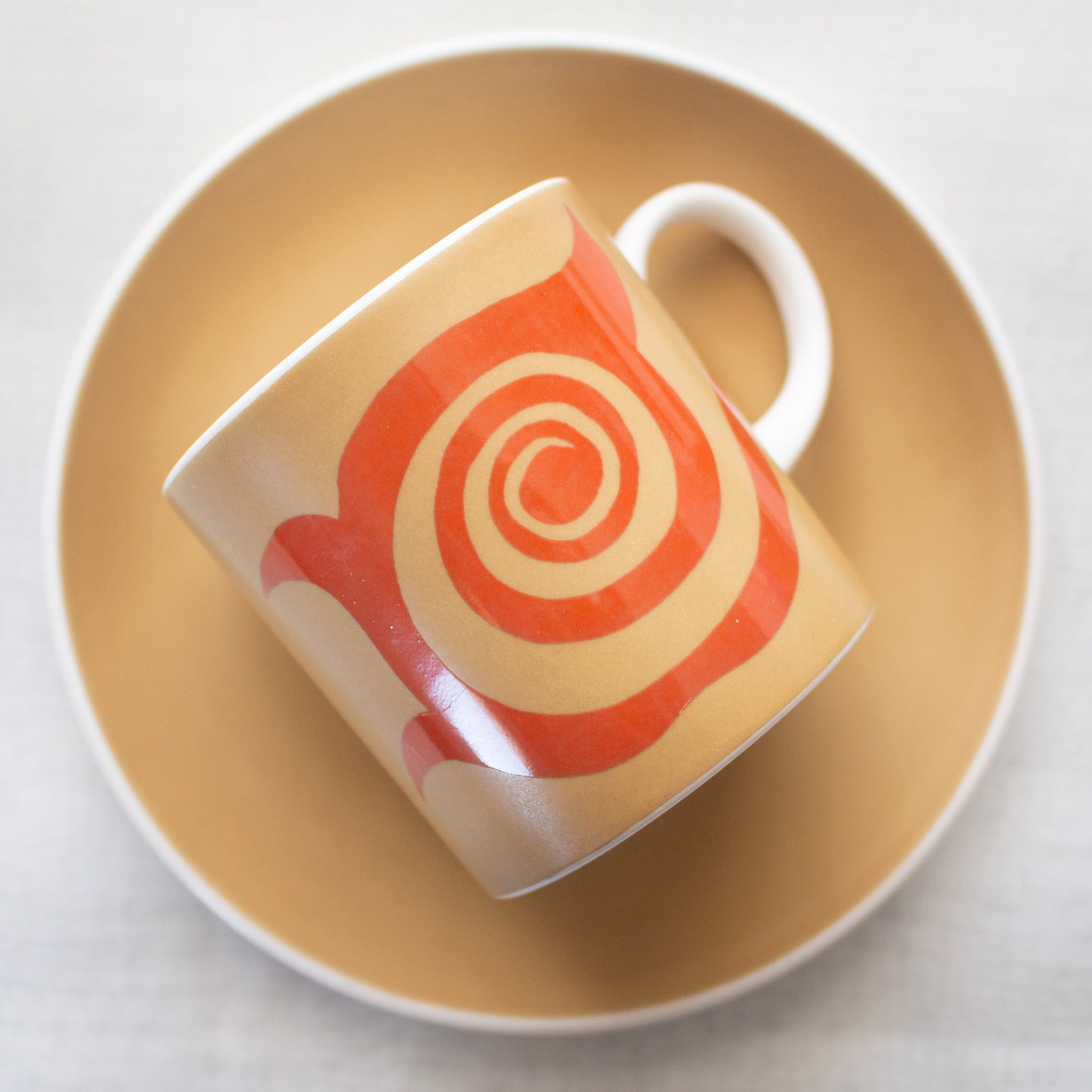 Vintage Wedgwood Fine Bone China Coffee/tea Cup Set of 6 Mid Century