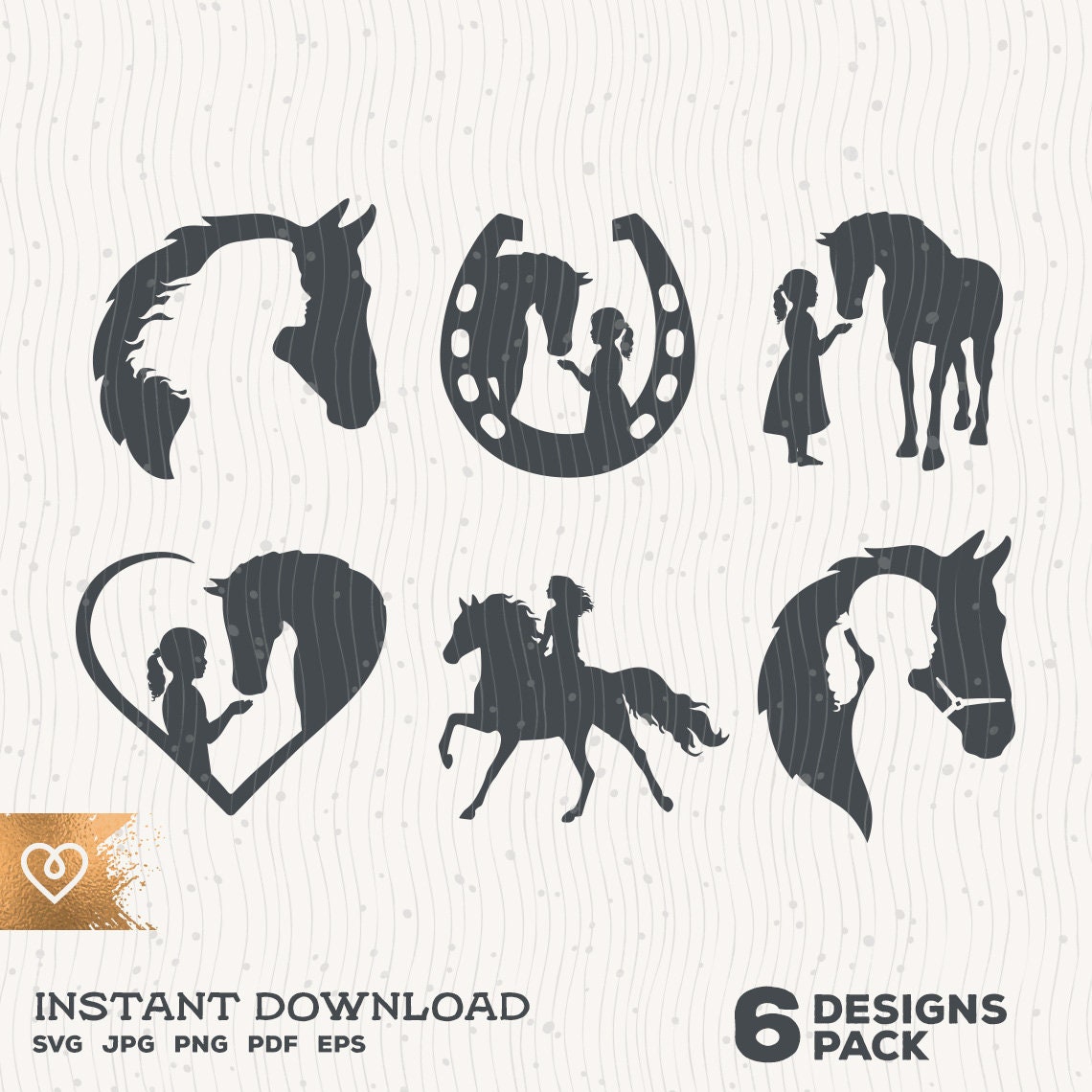 Horse Girl Pngsvg Downloadable Digital Files Art Collectibles Clip horse-girl-pngsvg-downloadable-digital-files-art-collectibles-clip
