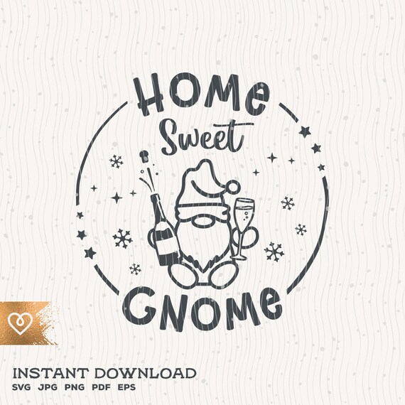 Free Free 133 Gnome Sweet Gnome Svg SVG PNG EPS DXF File