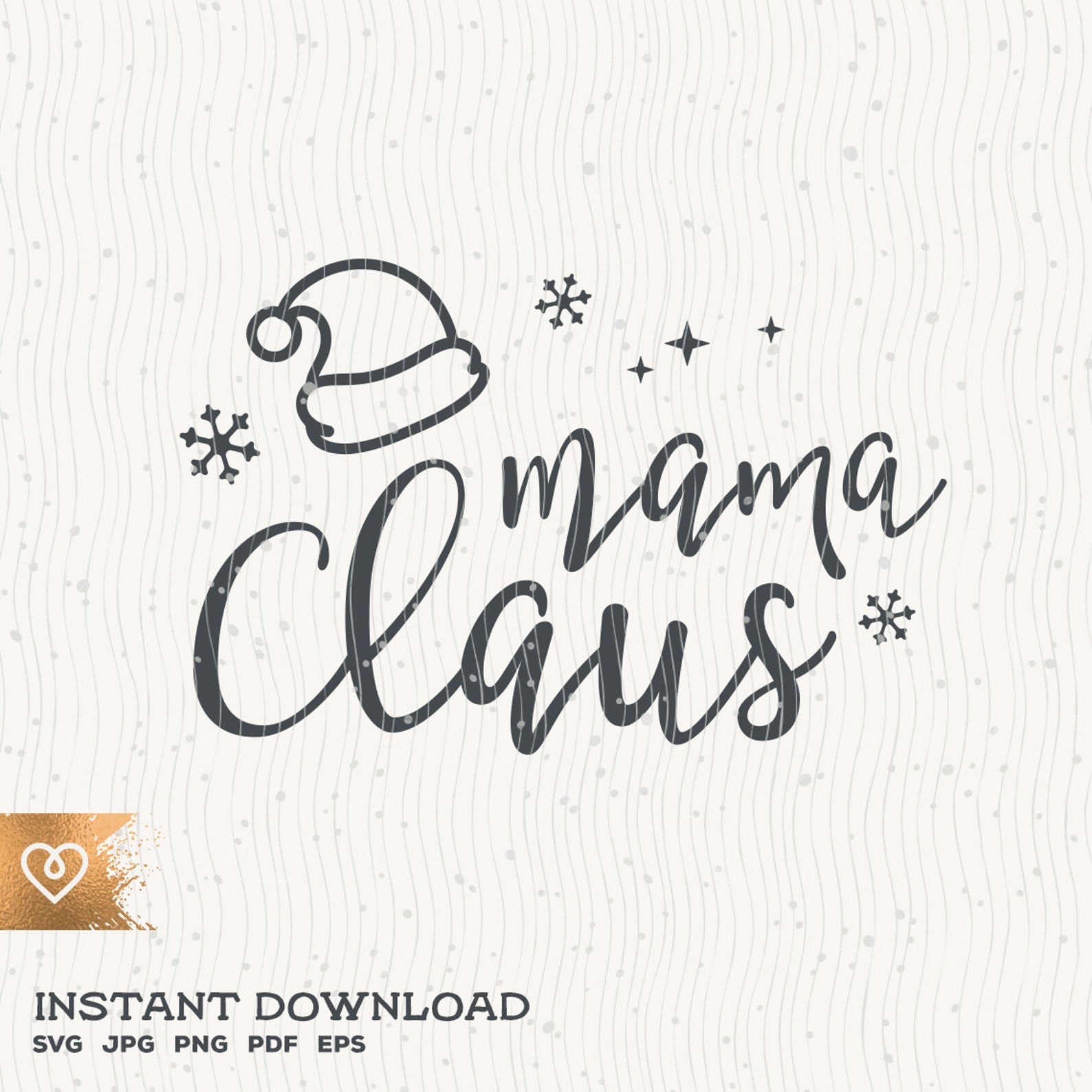 Mama Claus Svg Merry Christmas Mom Png Mrs Claus Svg Xmas | Etsy