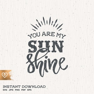 Sunshine Svg You Are My Sunshine Png Sunshine Cricut Cut File Instant Download Svg My Only Sunshine Svg Sunshine Svg You Are My Sunshine
