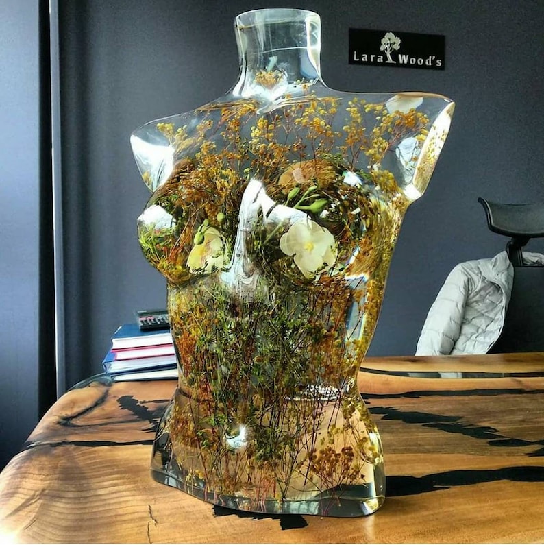 Epoxy resin sculpture Etsy