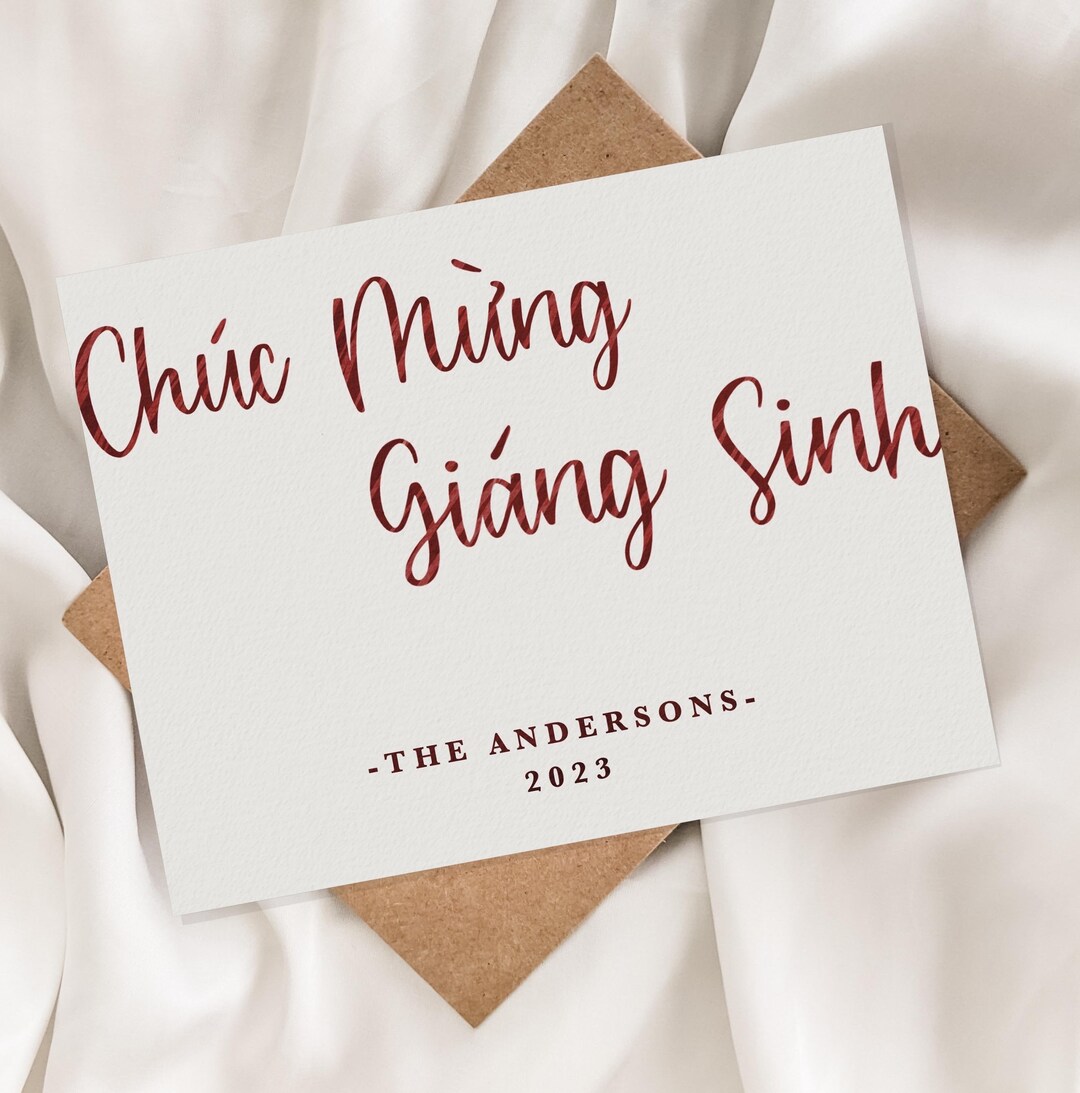 Vietnamese Christmas Cards 