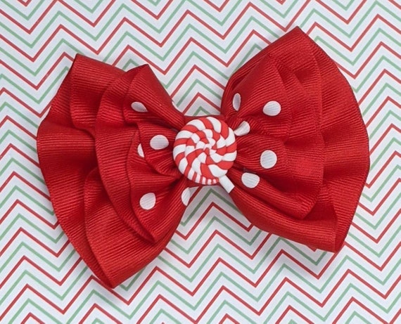 12 PCS 6" Big Hand-Made Grosgrain Ribbon Hair Bow Alligator Clips Hair
