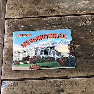 Historic Washington D.C. Souvenir Book