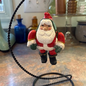 Adorno navideño de Papá Noel de la Casa Hatten de 1995