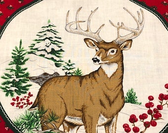 Cranston VIP Wildlife Deer Cotton Fabric Pillow Panel