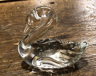 Fenton Crystal Swan