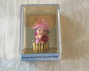 Hallmark Rosie Chapeauzie  Merry Miniatures Happy Hatter Collection