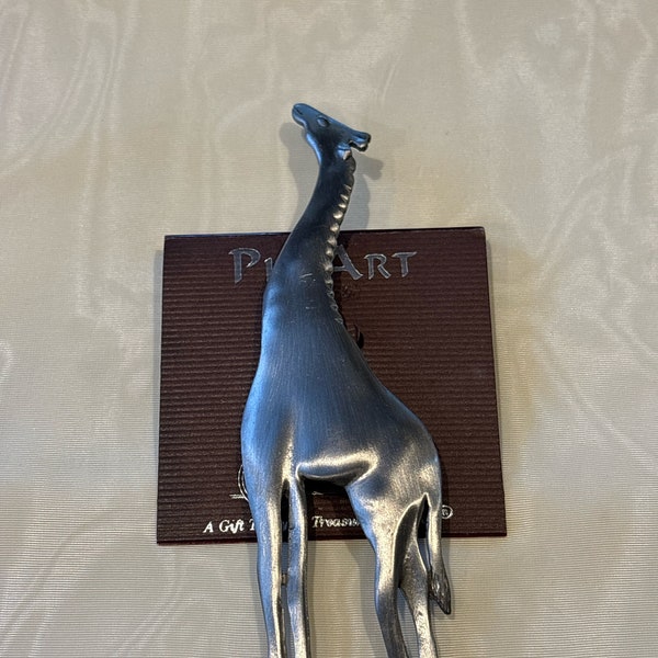 Spoontiques Giraffe Brooch