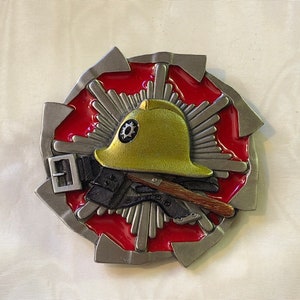 Chris Reynolds Firefighter Belt Buckle