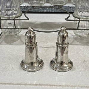 リード＆バートン ピューター ソルト＆ペッパーシェーカー - Etsy 日本