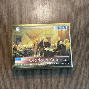 Cartas de jogar Piatnik Glorious America