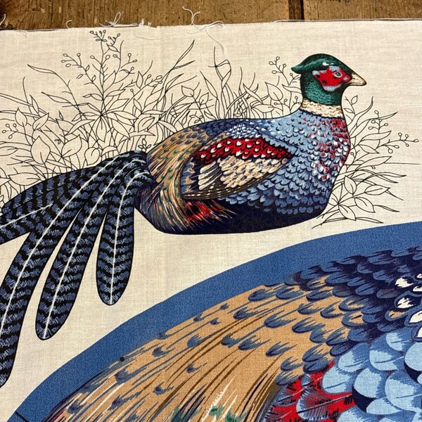 Cranston VIP Wild Bird Collection Ring Necked Pheasant Fabric Panel