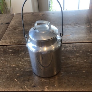 Leyse Aluminum 1 Quart Cream Can