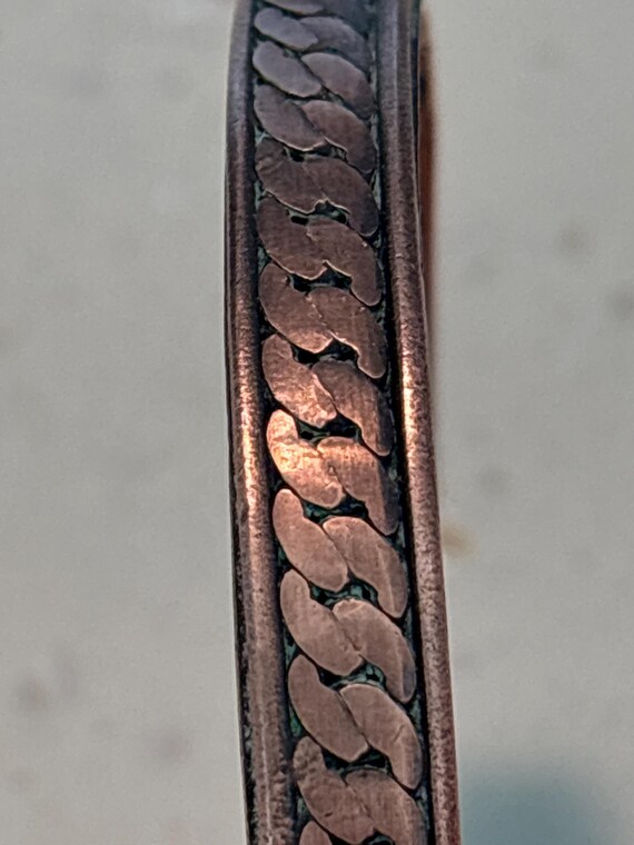 Solid Copper Cuff Bracelet - image 3