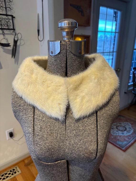 Vintage Natural Mink Collar