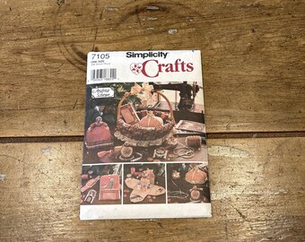 Simplicity Crafts Sewing Accessories Pattern #7105
