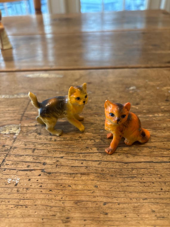 レアMinou-ettes by C. Pradalie - 1985 Cat Vintage Cat Figurines - Etsy