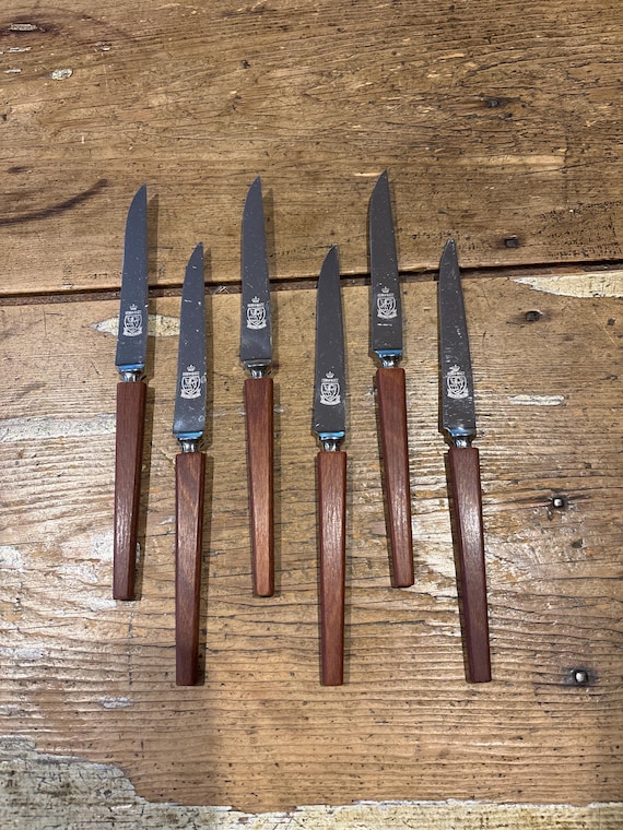 KIRK & MATZ Steak Knives - Etsy