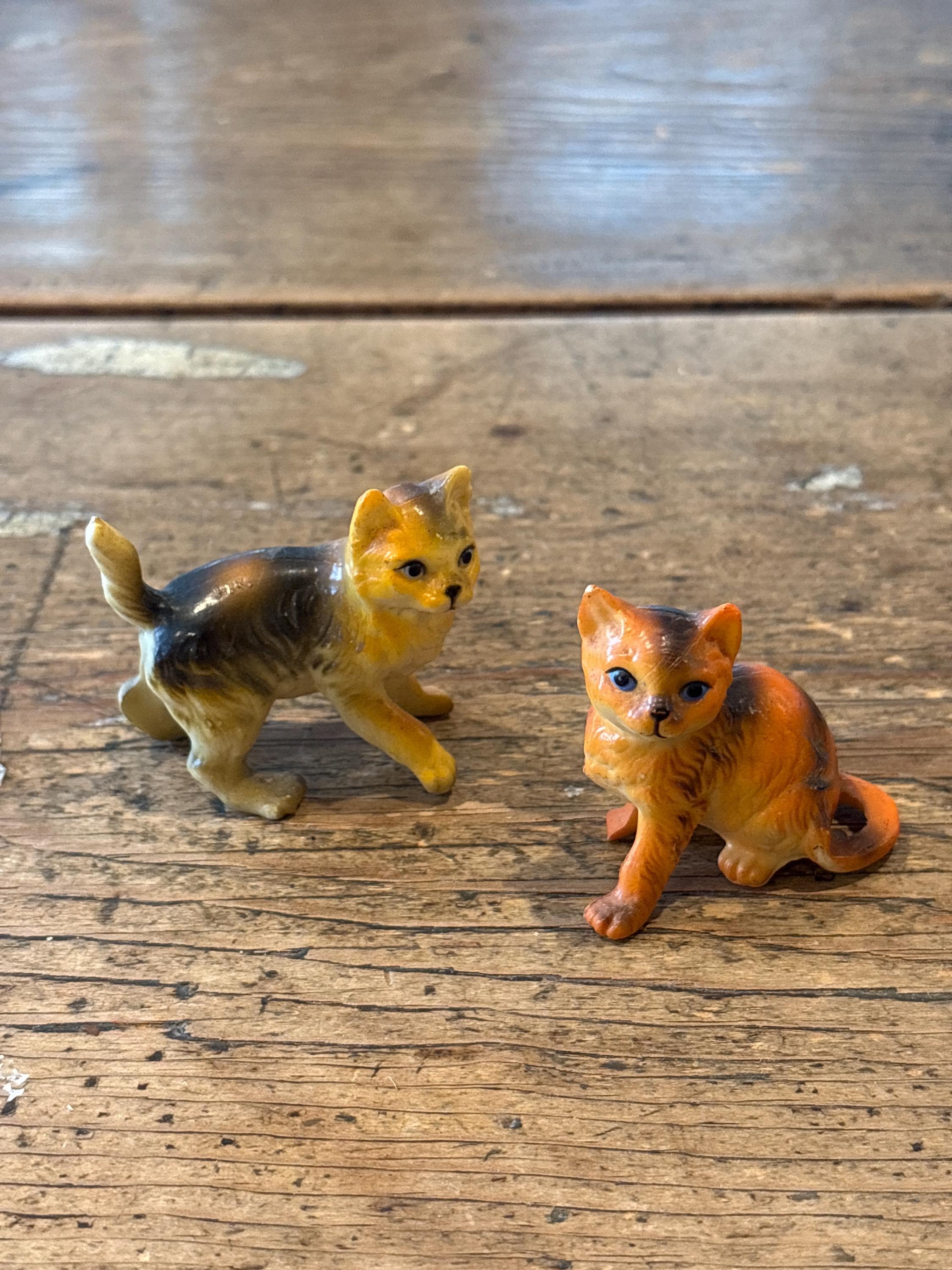 Vintage Cat Figurines - Etsy