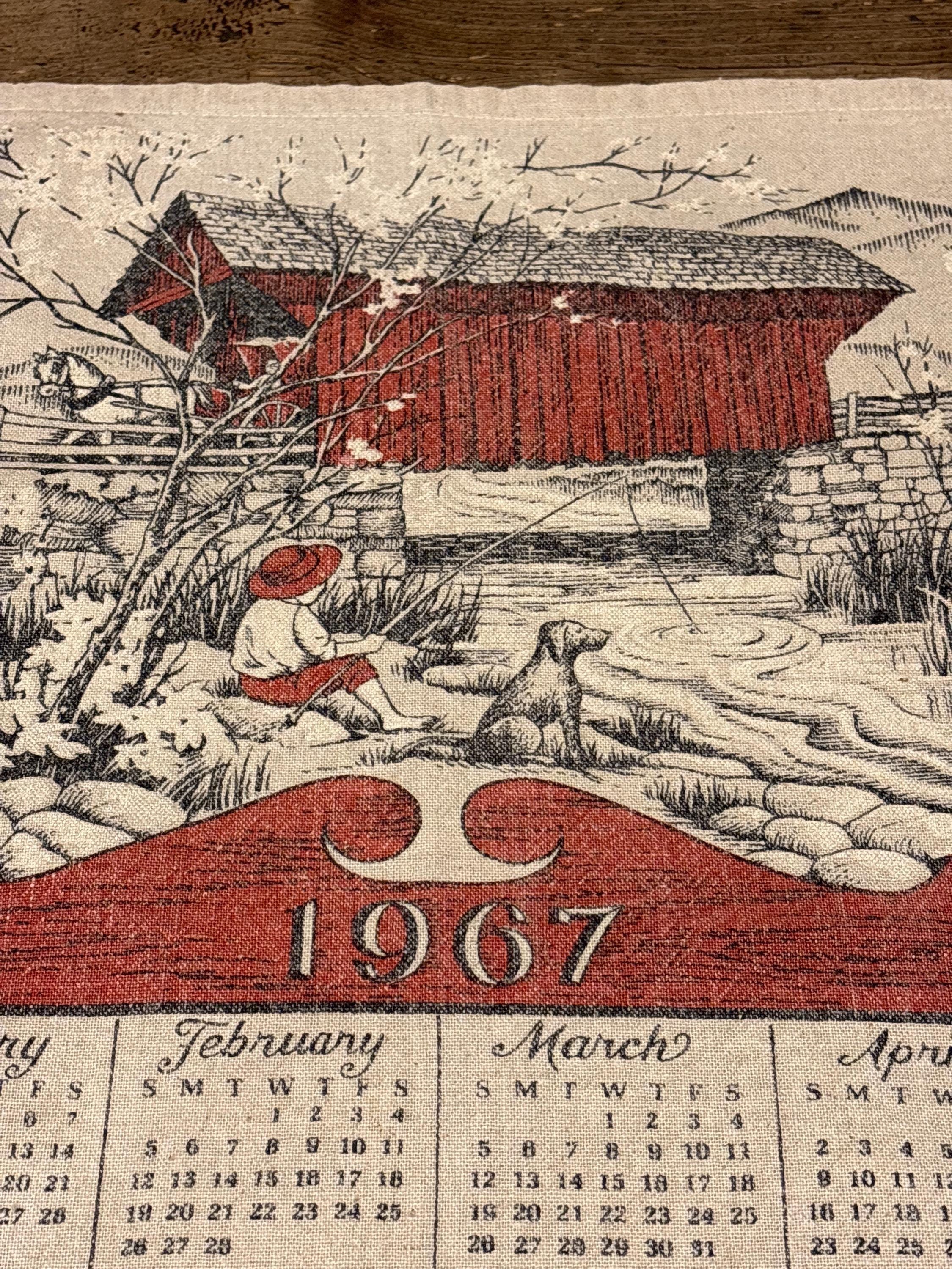 1967 Calendar Year - Etsy