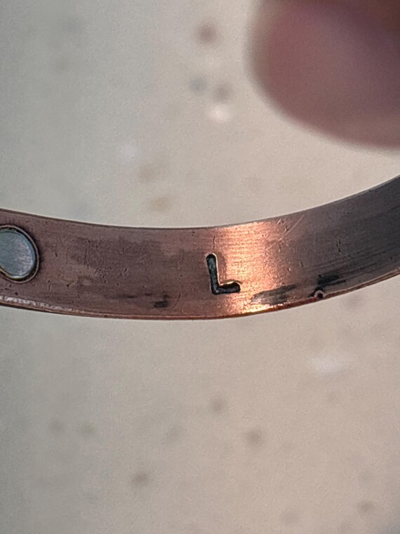 Solid Copper Cuff Bracelet - image 8