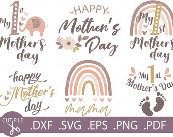 Download 1st Mothers Day Svg Etsy