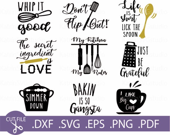 Download Kitchen Clipart Svg Kitchen Quote Svg Kitchen Sign Svg Kitchen Etsy