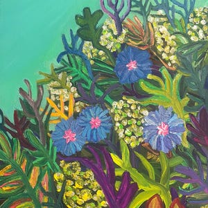 Wildflowers - Original Acrylic Painting